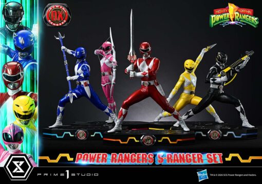 Premium Masterline Mighty Morphin Power Rangers Power Rangers 5 – Ranger set Deluxe Bonus Version - Prime1Studio - Image 12