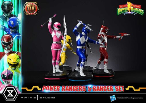 Premium Masterline Mighty Morphin Power Rangers Power Rangers 5 – Ranger set Deluxe Bonus Version - Prime1Studio - Image 9