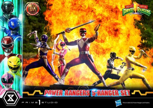 Premium Masterline Mighty Morphin Power Rangers Power Rangers 5 – Ranger set Deluxe Bonus Version - Prime1Studio - Image 3
