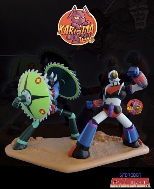 UFO ROBOT GRENDIZER: Goldorak vs. Janus Resin Diorama
By Karisma Toys