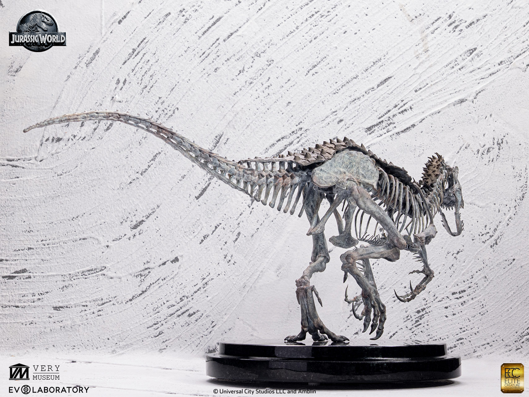 ELITE CREATURE COLLECTIBLES PRESENTS: Jurassic World – Indominus Rex Skeleton Bronze 1/24 Scale - Image 14