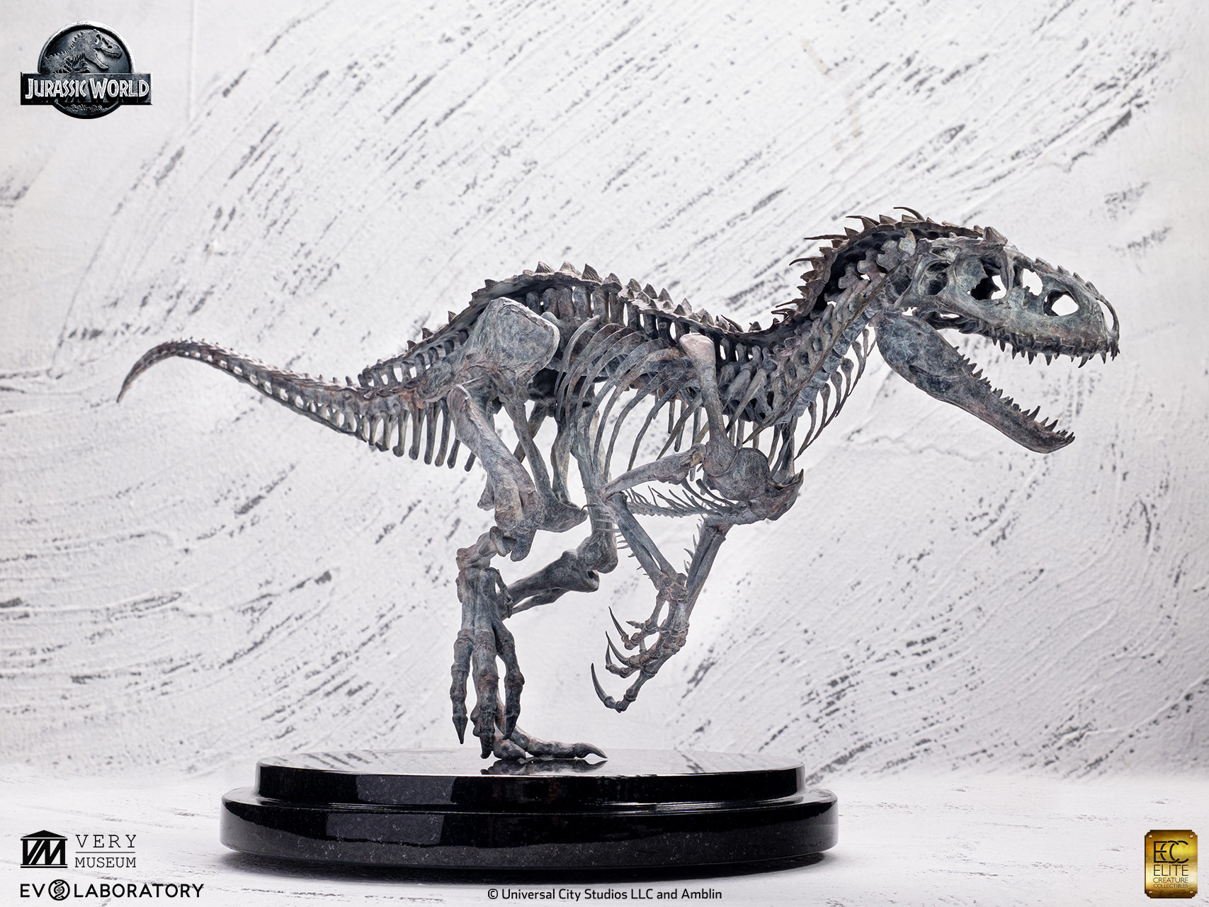 ELITE CREATURE COLLECTIBLES PRESENTS: Jurassic World – Indominus Rex Skeleton Bronze 1/24 Scale - Image 13
