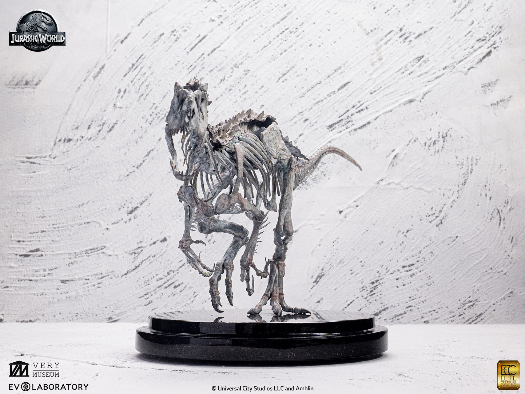 ELITE CREATURE COLLECTIBLES PRESENTS: Jurassic World – Indominus Rex Skeleton Bronze 1/24 Scale - Image 10