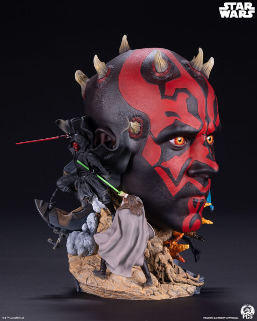 STAR WARS DARTH MAUL FINE ART BUST - PCS Collectibles - Image 3