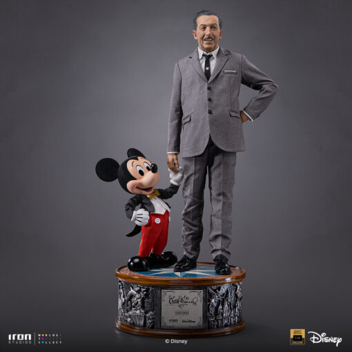 Statue Walt Disney & Mickey Mouse - Disney Classics - Legacy Replica 1/4 Iron Studios