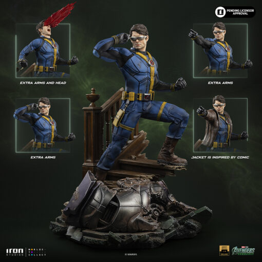 Cyclops Deluxe ver. - Avengers: Doomsday - Legacy Replica 1/4 - Iron Studios - Image 9