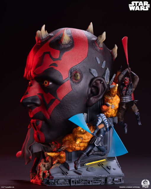 STAR WARS DARTH MAUL FINE ART BUST - PCS Collectibles - Image 17