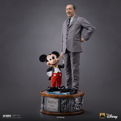 Statue Walt Disney & Mickey Mouse - Disney Classics - Legacy Replica 1/4 Iron Studios - Image 6
