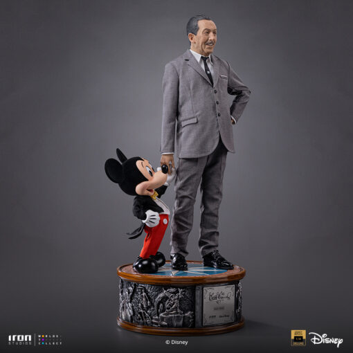Statue Walt Disney & Mickey Mouse - Disney Classics - Legacy Replica 1/4 Iron Studios - Image 10