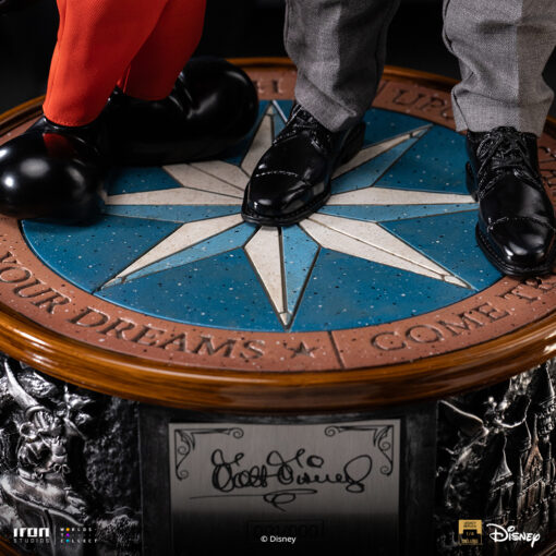 Statue Walt Disney & Mickey Mouse - Disney Classics - Legacy Replica 1/4 Iron Studios - Image 13
