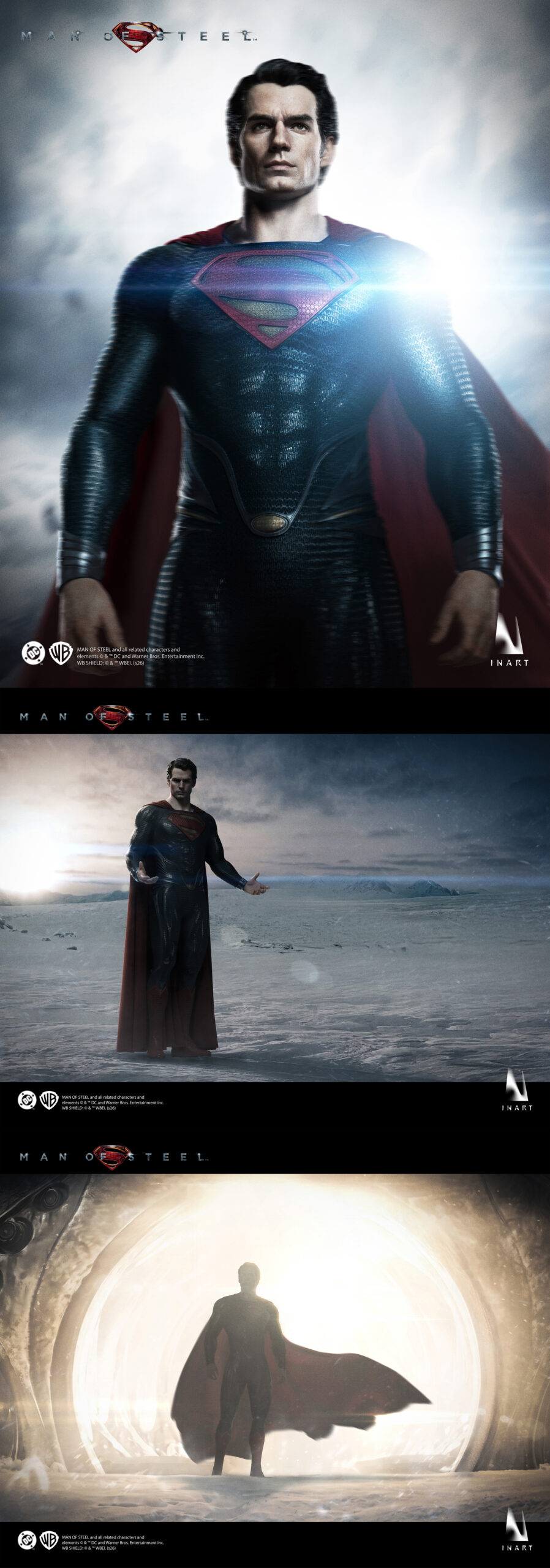 INART - Man of Steel - Superman 1/6 Collectible Figure - Image 7
