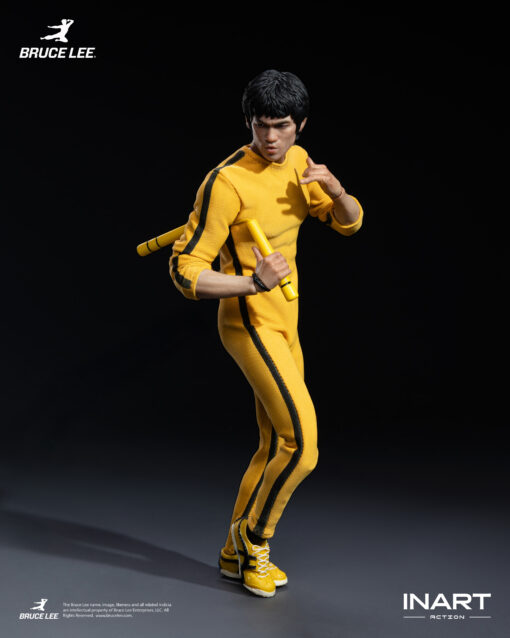 INART - Bruce Lee (Yellow Jumpsuit) 1/6 Collectible Figure - Image 9