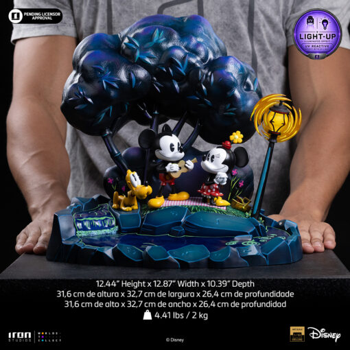 Statue Mickey, Minnie and Pluto's Day at the Park - Disney Classics - Deluxe Art Scale 1/10 - Image 2