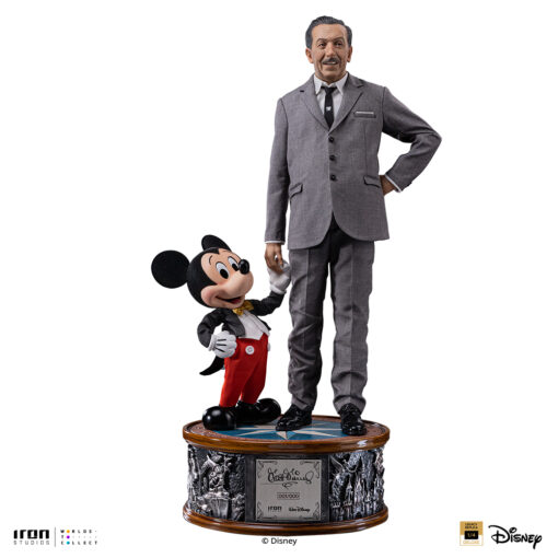 Statue Walt Disney & Mickey Mouse - Disney Classics - Legacy Replica 1/4 Iron Studios - Image 29