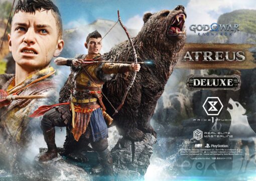 Real Elite Masterline God of War: Ragnarok Atreus Deluxe Bonus Version - Prime1Studio - Image 32