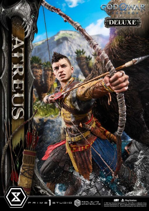 Real Elite Masterline God of War: Ragnarok Atreus Deluxe Bonus Version - Prime1Studio - Image 28