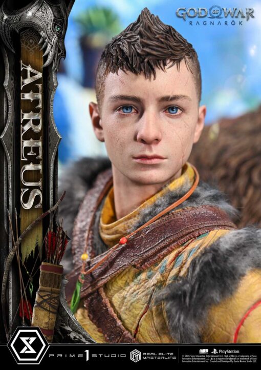 Real Elite Masterline God of War: Ragnarok Atreus Deluxe Bonus Version - Prime1Studio - Image 24