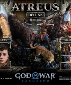 Real Elite Masterline God of War: Ragnarok Atreus Deluxe Bonus Version - Prime1Studio - Image 23