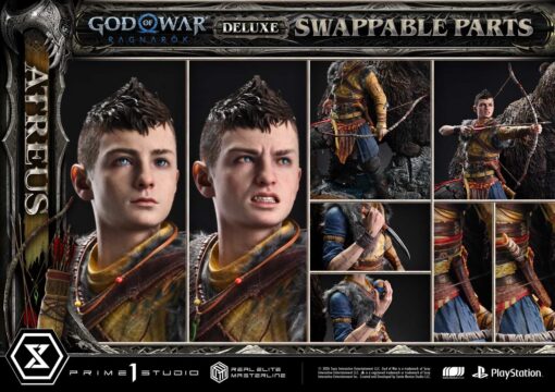 Real Elite Masterline God of War: Ragnarok Atreus Deluxe Bonus Version - Prime1Studio - Image 22
