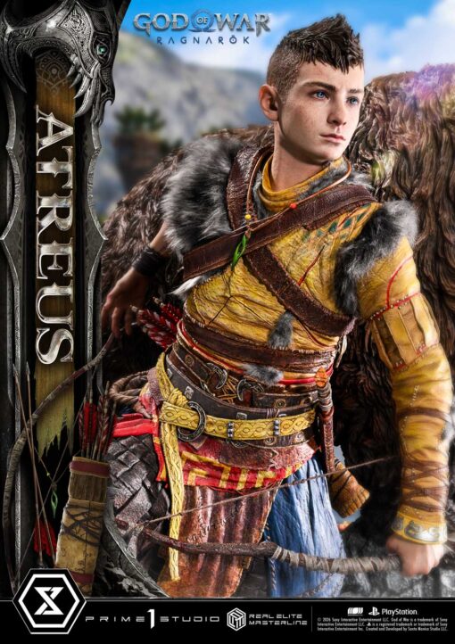 Real Elite Masterline God of War: Ragnarok Atreus Deluxe Bonus Version - Prime1Studio - Image 2