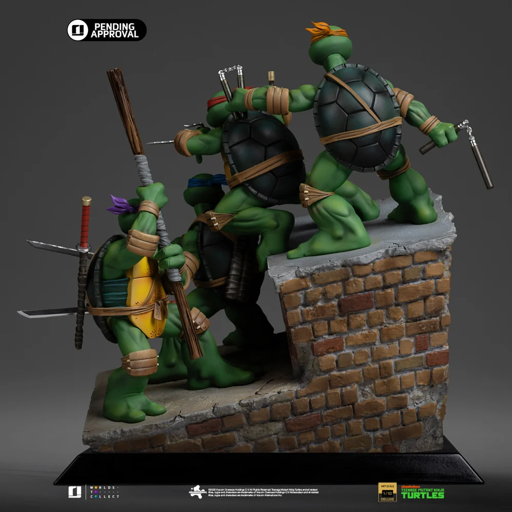 TMNT 1st Cover Set (Signed Version) - Teenage Mutant Ninja Turtles - Art Scale 1/10 - Iron Studios - Image 3