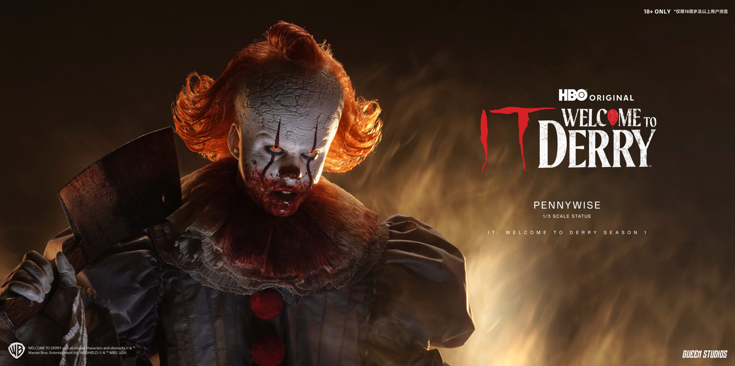 Queen Studios - IT: Welcome to Derry Season 1 - Pennywise 1/3 Scale Statue Standard Edition - Image 9