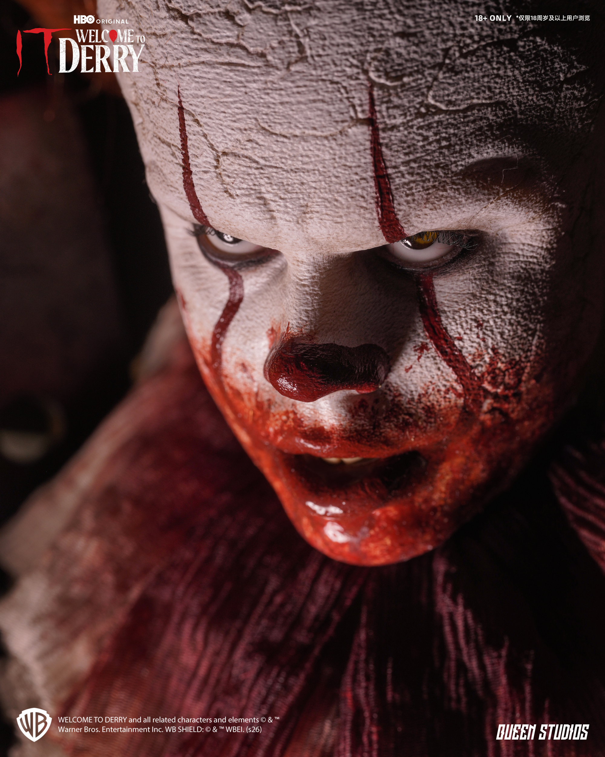 Queen Studios - IT: Welcome to Derry Season 1 - Pennywise 1/3 Scale Statue Premium Edition - Image 7