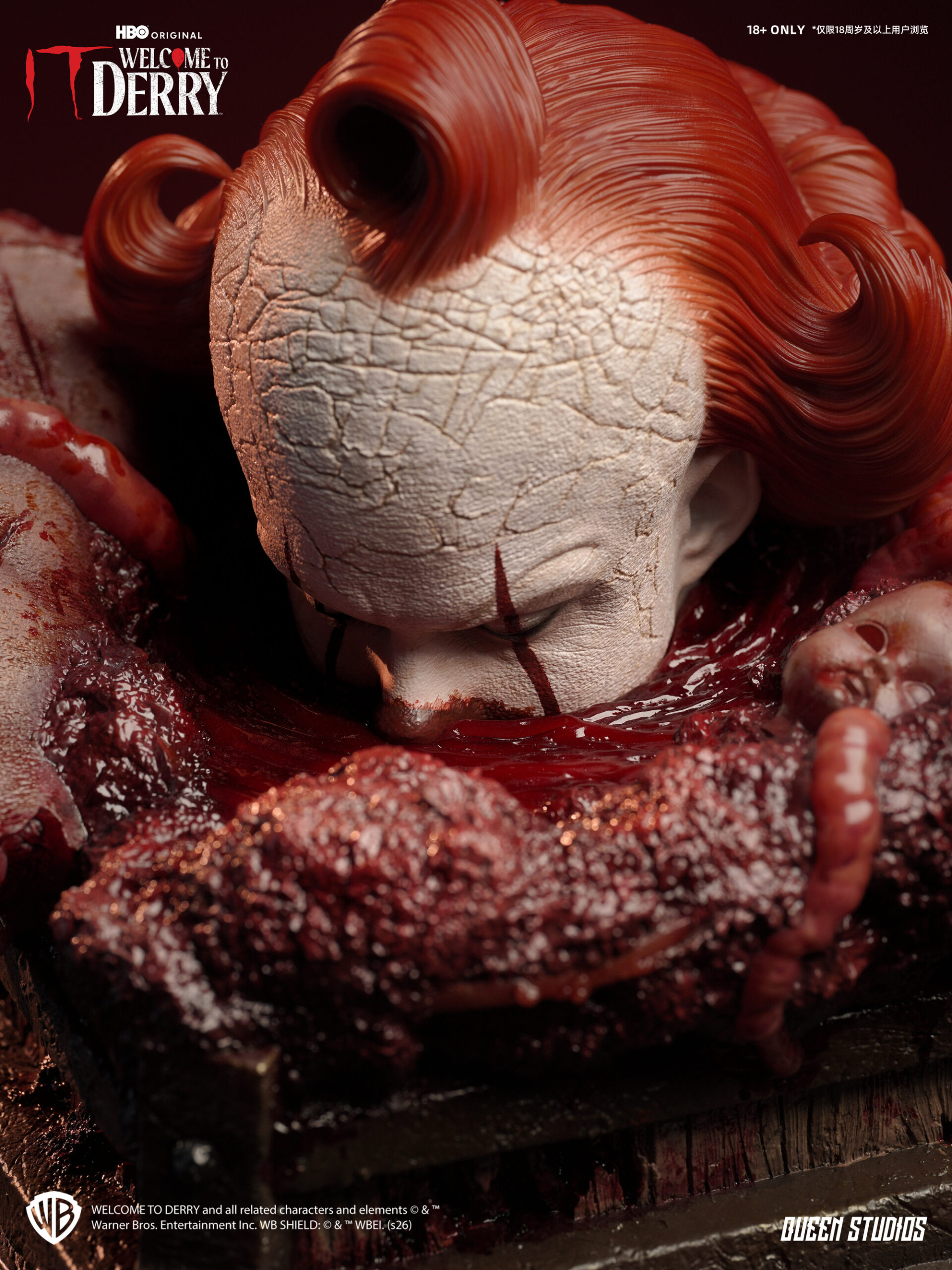 Queen Studios - IT: Welcome to Derry Season 1 - Pennywise 1/3 Scale Statue Premium Edition - Image 3