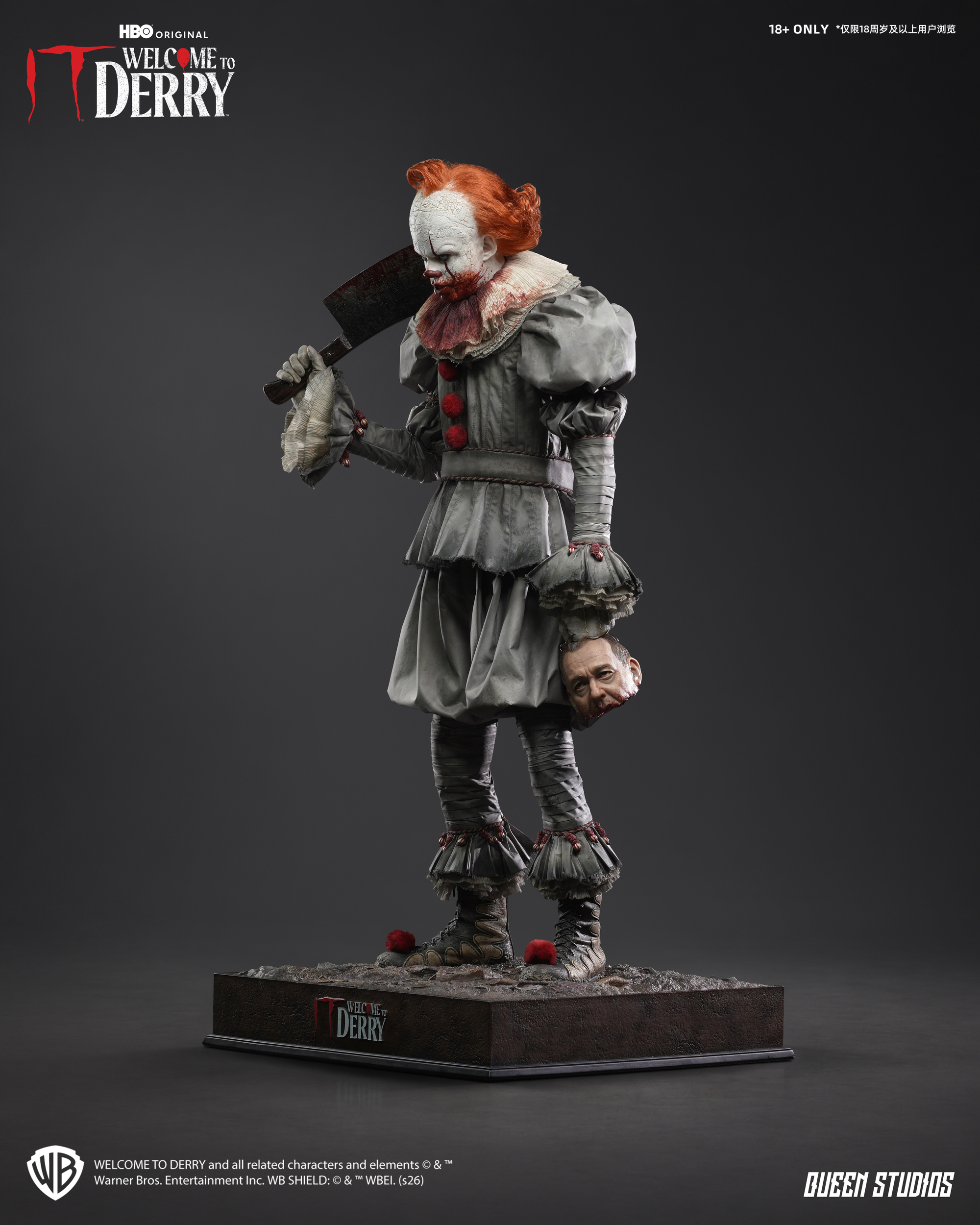 Queen Studios - IT: Welcome to Derry Season 1 - Pennywise 1/3 Scale Statue Premium Edition - Image 12