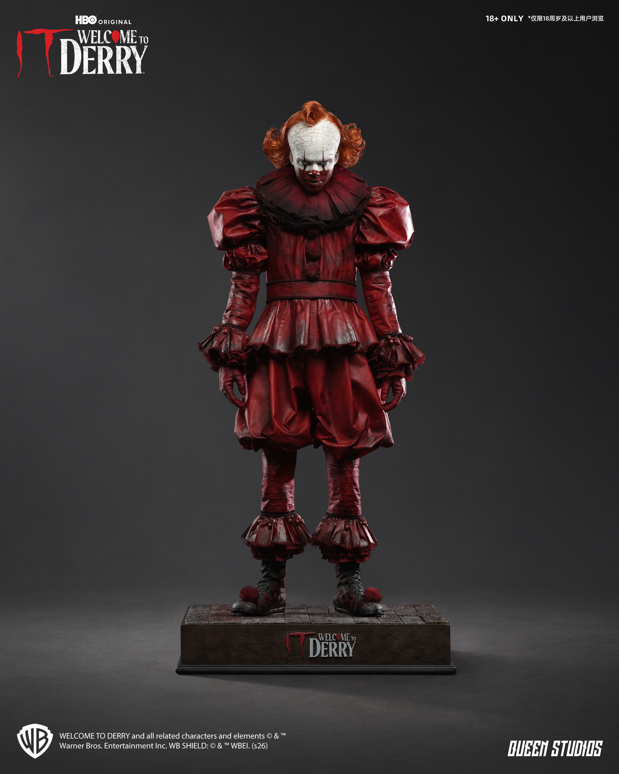 Queen Studios - IT: Welcome to Derry Season 1 - Pennywise 1/3 Scale Statue Premium Edition - Image 2