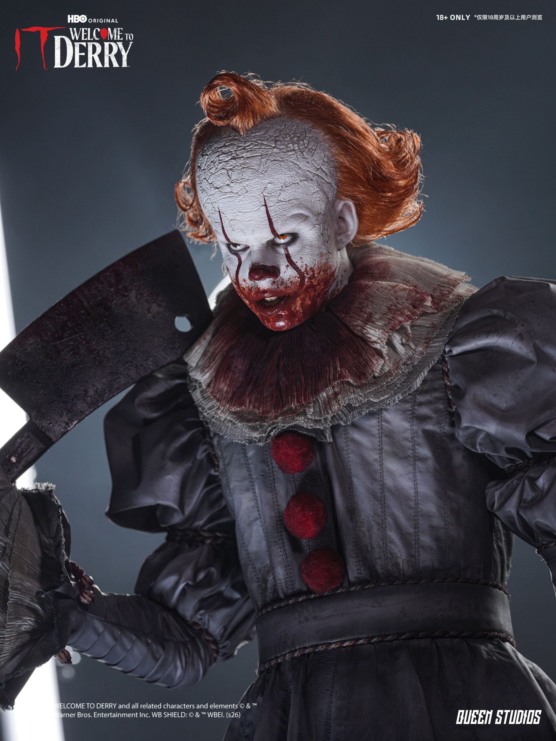 Queen Studios - IT: Welcome to Derry Season 1 - Pennywise 1/3 Scale Statue Premium Edition - Image 8