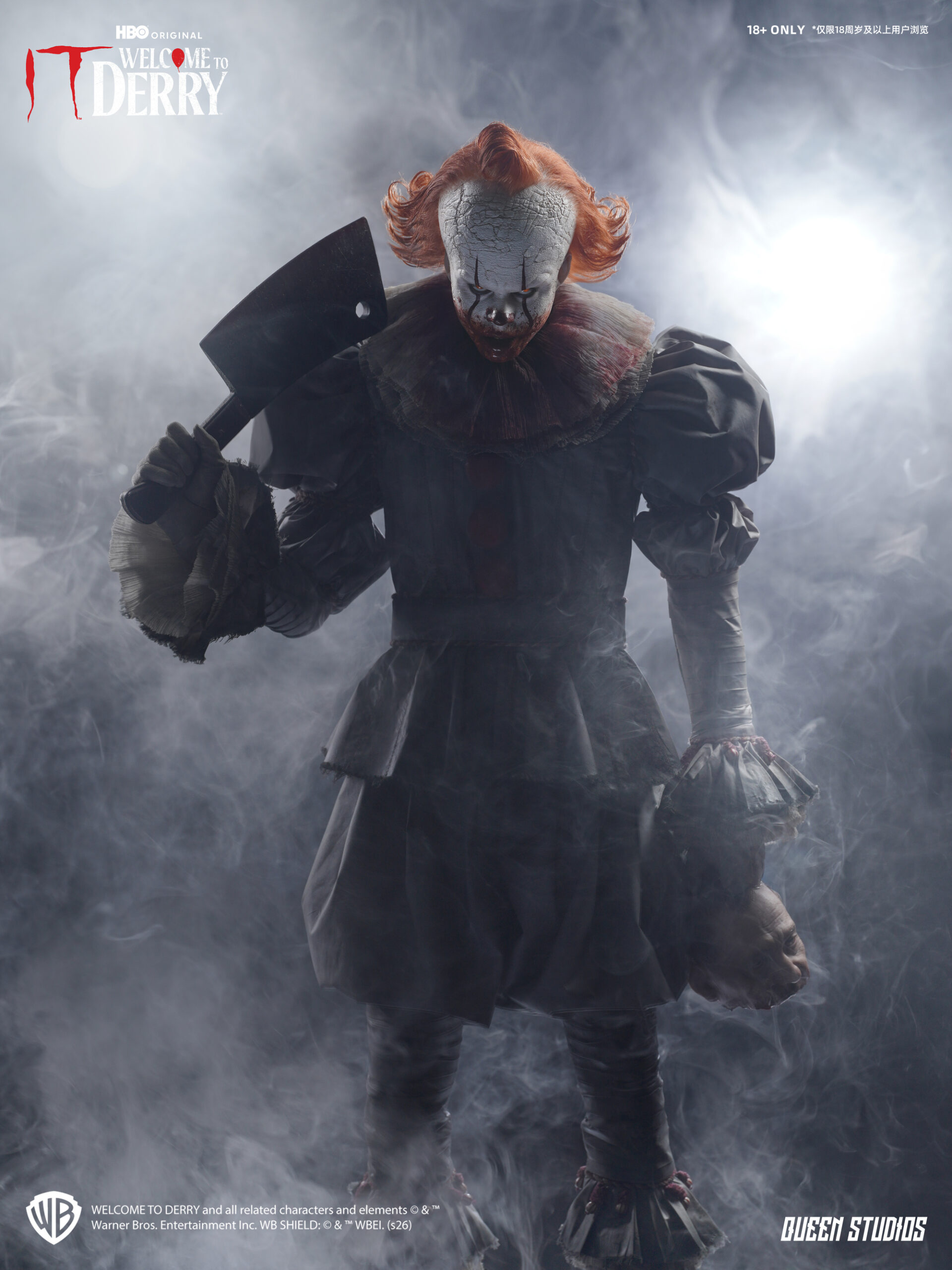 Queen Studios - IT: Welcome to Derry Season 1 - Pennywise 1/3 Scale Statue Premium Edition - Image 9