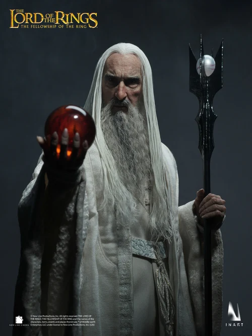 The Lord of the Rings: The Fellowship of the Ring - Saruman 1/6 Collectible Figure - Inart - Image 2