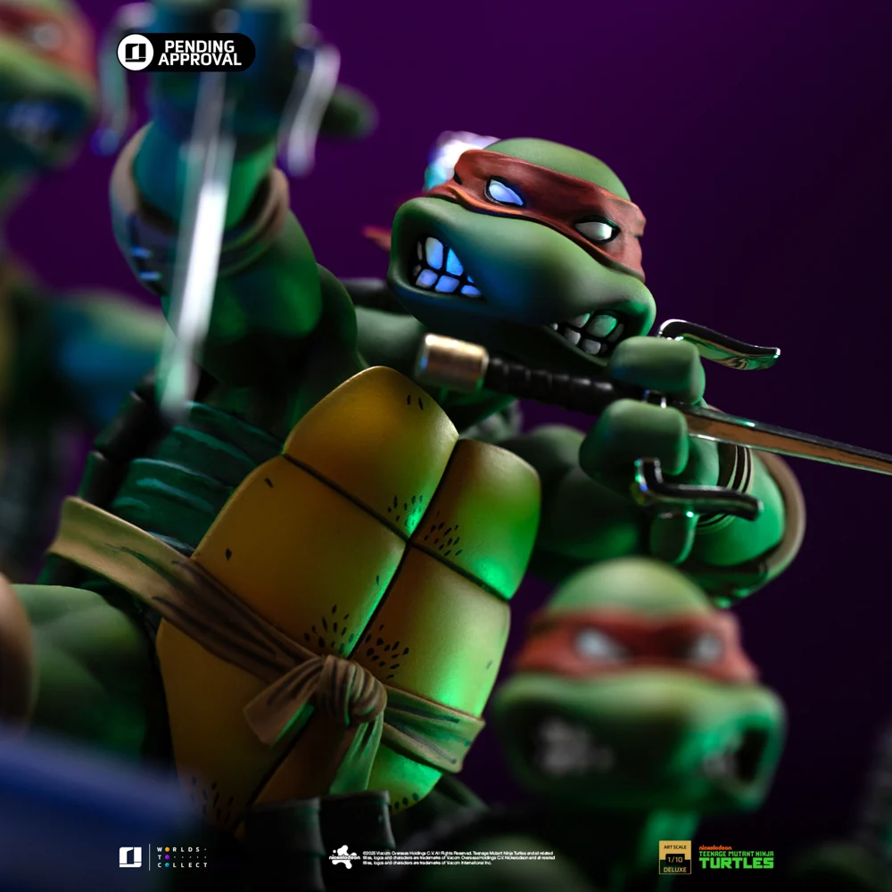 TMNT 1st Cover Set (Signed Version) - Teenage Mutant Ninja Turtles - Art Scale 1/10 - Iron Studios - Image 9