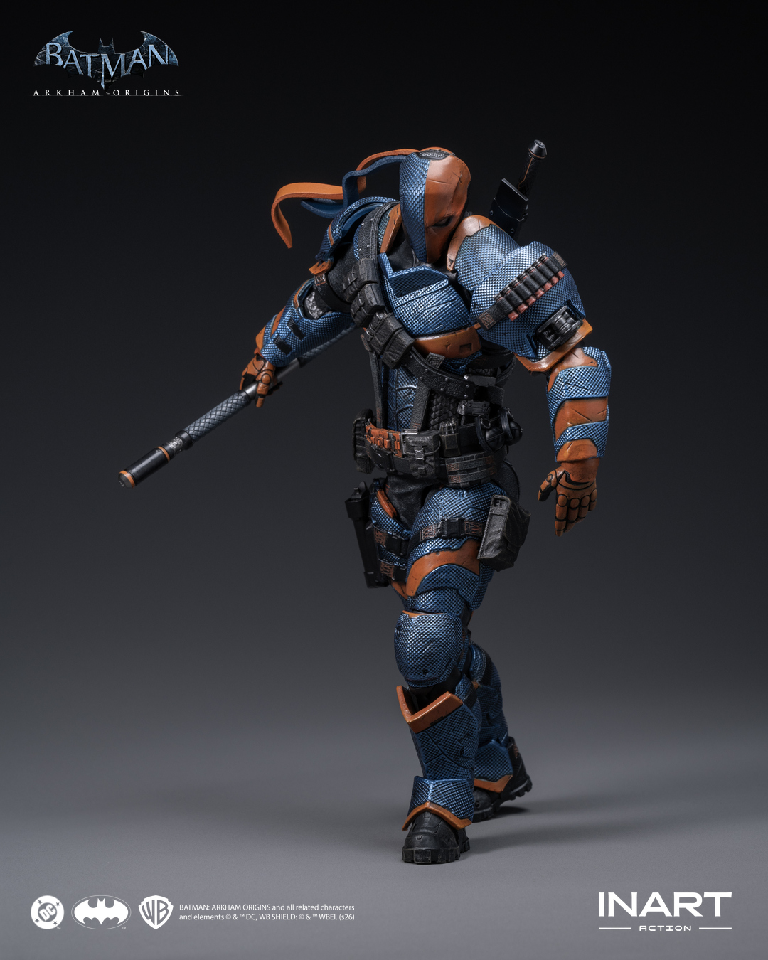 INART Action – Batman: Arkham Origins – Deathstroke Action Figure - Image 6