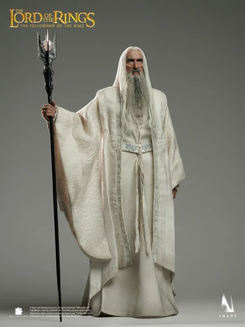 The Lord of the Rings: The Fellowship of the Ring - Saruman 1/6 Collectible Figure - Inart - Image 9