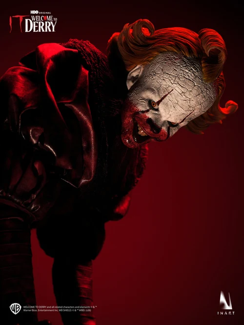 IT: Welcome to Derry Season 1 - Pennywise (Bloody Version) 1/6 Collectible Figure - Inart - Image 13