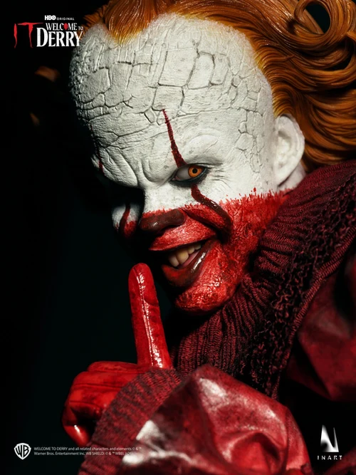 IT: Welcome to Derry Season 1 - Pennywise (Bloody Version) 1/6 Collectible Figure - Inart - Image 14