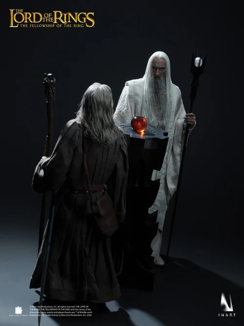The Lord of the Rings: The Fellowship of the Ring - Saruman 1/6 Collectible Figure - Inart - Image 4