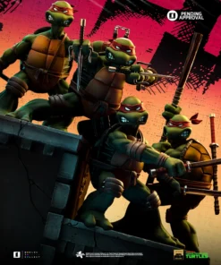 TMNT 1st Cover Set (Signed Version) - Teenage Mutant Ninja Turtles - Art Scale 1/10 - Iron Studios - Image 19