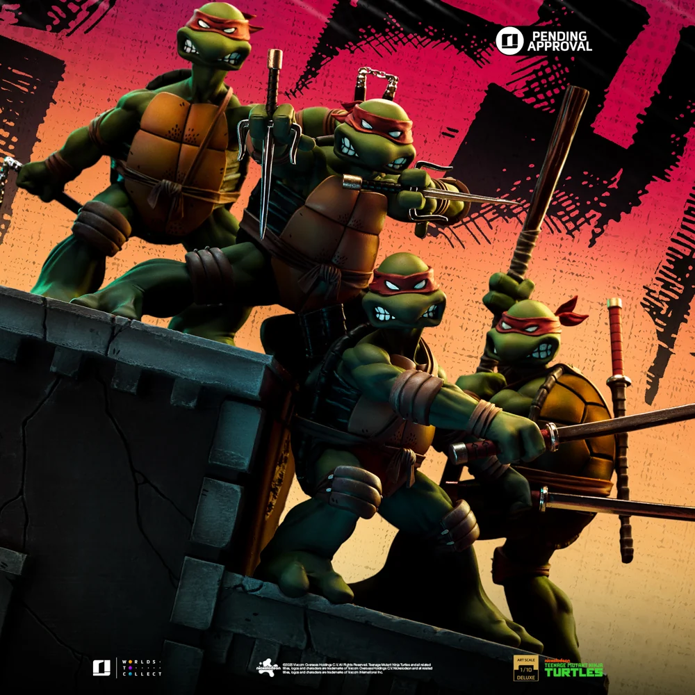 TMNT 1st Cover Set (Signed Version) - Teenage Mutant Ninja Turtles - Art Scale 1/10 - Iron Studios - Image 19