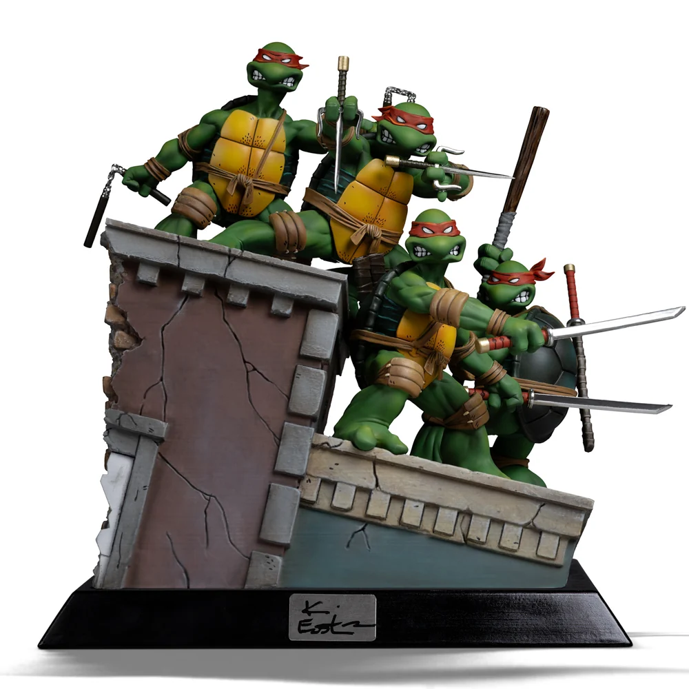 TMNT 1st Cover Set (Signed Version) - Teenage Mutant Ninja Turtles - Art Scale 1/10 - Iron Studios - Image 20