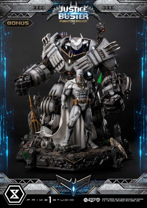 Ultimate Museum Masterline Justice League (Comics) Justice Buster: Phantom Armor (Design By Josh Nizzi) Ultimate Bonus Version - Image 23