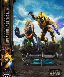 Ultimate Premium Masterline Halo: Campaign Evolved Elite Zealot & Grunt Minor: Covenant Bonus Version - Image 24