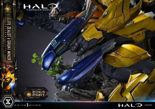 Ultimate Premium Masterline Halo: Campaign Evolved Elite Zealot & Grunt Minor: Covenant Bonus Version - Image 23