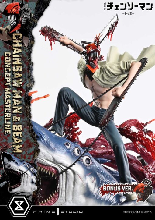 Prime1Studios Chainsaw Man -The Movies: Reze Arc CHAINSAW MAN & BEAM Bonus Version - Image 11