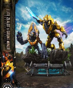 Ultimate Premium Masterline Halo: Campaign Evolved Elite Zealot & Grunt Minor: Covenant Bonus Version