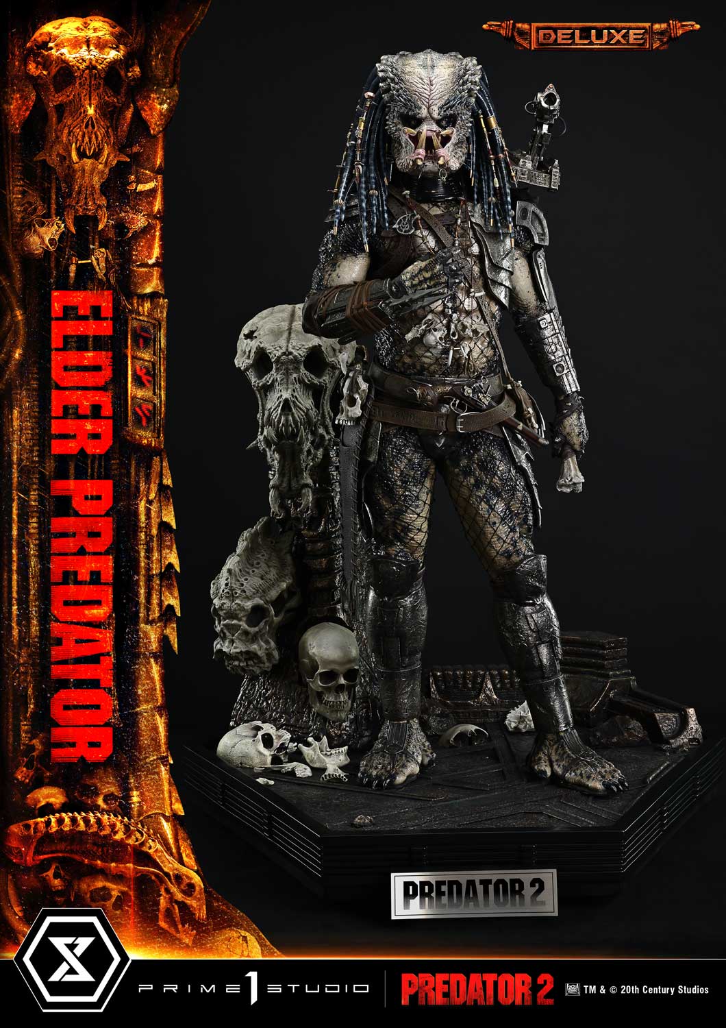 Museum Masterline Predator 2 (Film) Elder Predator Deluxe Bonus Version - Prime1Studio - Image 13
