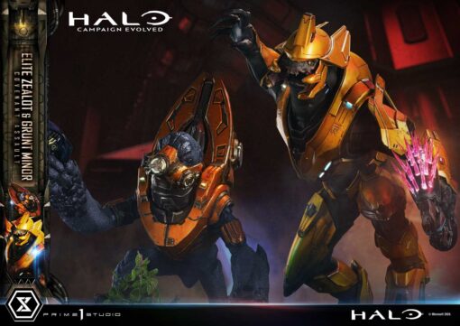 Ultimate Premium Masterline Halo: Campaign Evolved Elite Zealot & Grunt Minor: Covenant Bonus Version - Image 19