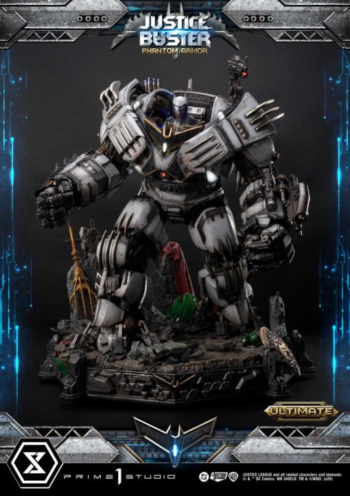 Ultimate Museum Masterline Justice League (Comics) Justice Buster: Phantom Armor (Design By Josh Nizzi) Ultimate Bonus Version - Image 10